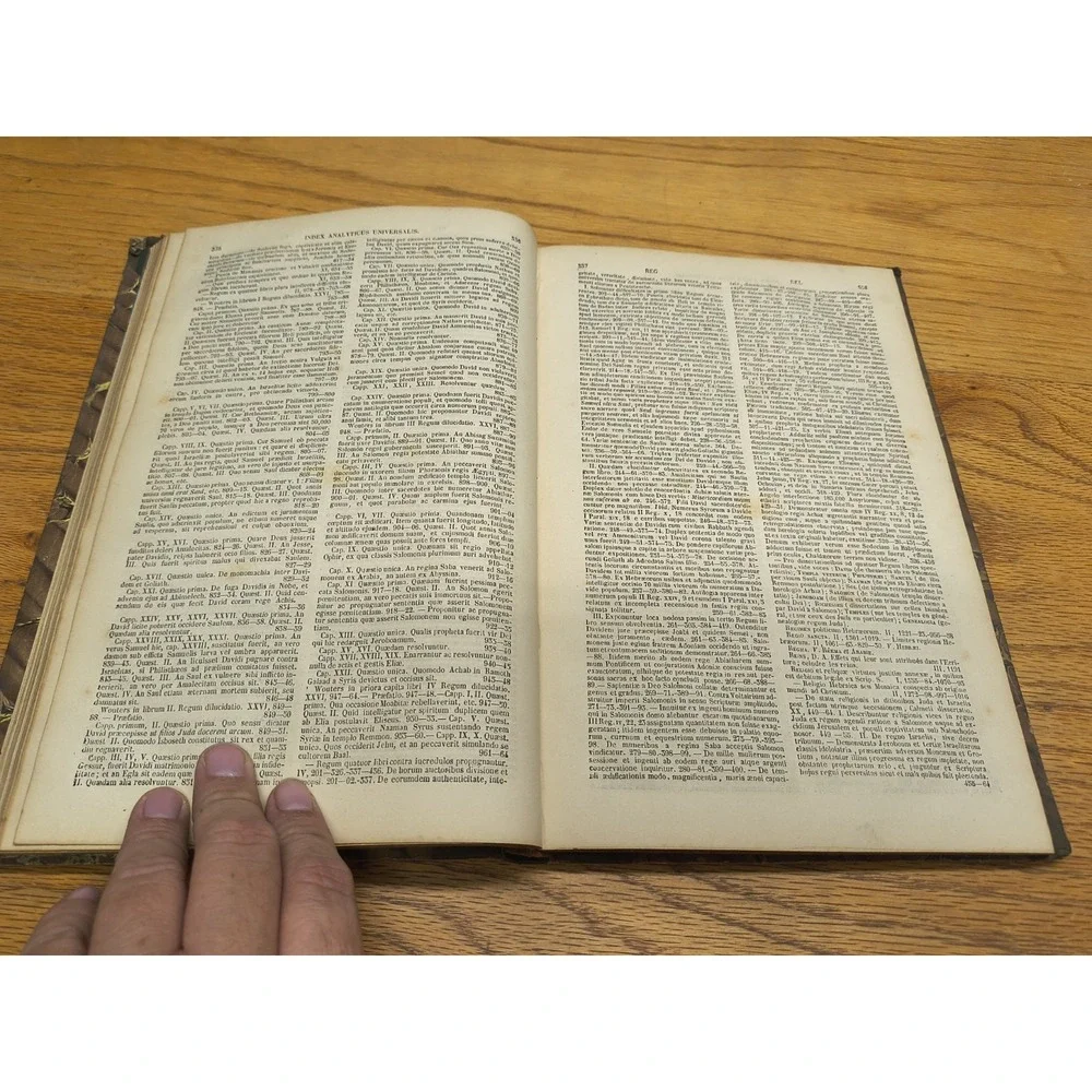 Scripturae Sacrae Cursus Completus Ex Commentarus Omnium Perfectissim 1845 Latin